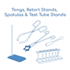 Tongs, Retort Stands, Spatulas